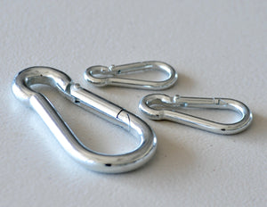 Zinc Plated Snap Hook Carabiner 5mm/6mm/8mm/10mm Shade sail Accessories, Shade sail and Balustrade DIY