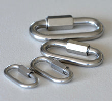 Load image into Gallery viewer, Stainless Steel Quick Link Marine Grade AISI316 A4 chain Quick Link