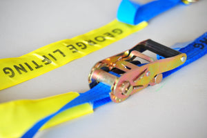 load transport tie down lashing webbing strap 2500kg 1500kg 3000kg 5000kg Brisbane local shop