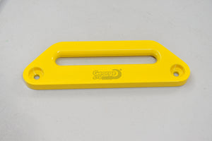Alloy Fairlead Offset design, Yellow/Red/Matte Black Aluminium Hawse Winch Accessories for Dyneema Rope 4WD