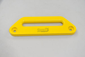 Alloy Fairlead Offset design, Yellow/Red/Matte Black Aluminium Hawse Winch Accessories for Dyneema Rope 4WD