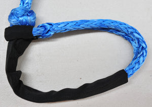 Blue Diamond knot Soft Shackle*1pc Hand spliced in Australia, Tested by NATA-accredited lab Super lightweight, can float in water UV-resistant, waterproof and more durable Protective sleeve fitted