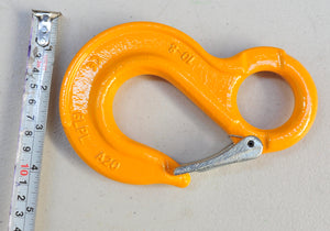 G80 Eye Sling Hook 10mm WLL 3.15ton, Grade 80 Chain Lifting Sling