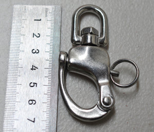 Quick Release Snap Shackle Hook, Fixed Type and Swivel Eye