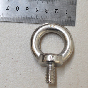Eye Bolt DIN580 Stainless Steel AISI316, Marine Grade