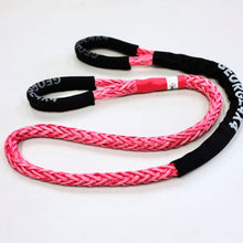Load image into Gallery viewer, The George4x4 Towing Rope is made of a unique ultra-high molecular weight polyethylene material (UHMWPE), known as Dyneema/Spectra or high-modulus polyethylene (HMPE). High strength and low stretch.  UV resistant, waterproof and more durable Very light, can float in water Both ends have a soft loop and protective sleeves Static Rope Suitable for sailing, off-road towing Fitted for 4WD electric Winch, Hand Winch, Trailer Winch, Towing etc. 13mm, breaking strength 14000kg Australian made, tested
