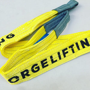 Flat Webbing Sling WLL 3000kg (3T) 8:1 George Lifting Rigging