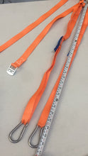 Load image into Gallery viewer, 3 Leg Spare Wheel/Tyre Tie Down Lashing Strap Roof rack Security Adjustable 4WD