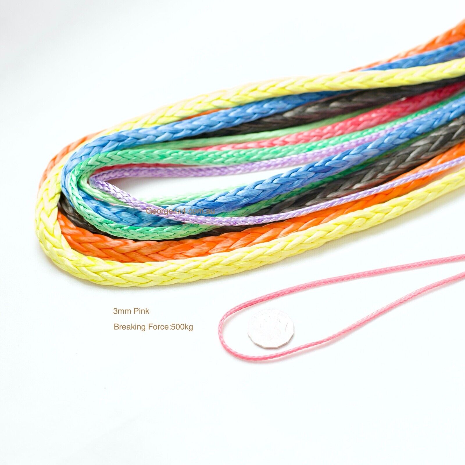 HMPE / UHMWPE Rope (Ropes only with No Splice) – George4x4 4WD Recovery ...