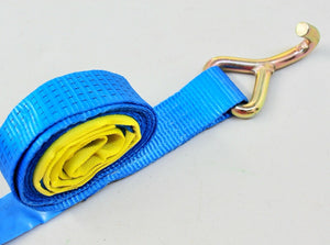 Tie Down Strap 2500kg + Single J Hook for Car Carrying Lashing Load restraint